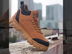 Αδιάβροχα Ανδρικά Παπούτσια Εργασίας Ασφαλείας – Ελαφριά, Αντιδιατρητικά, Με Ατσάλινα Δάχτυλα, Διαπνέοντα, Αντισυνθλιπτικά